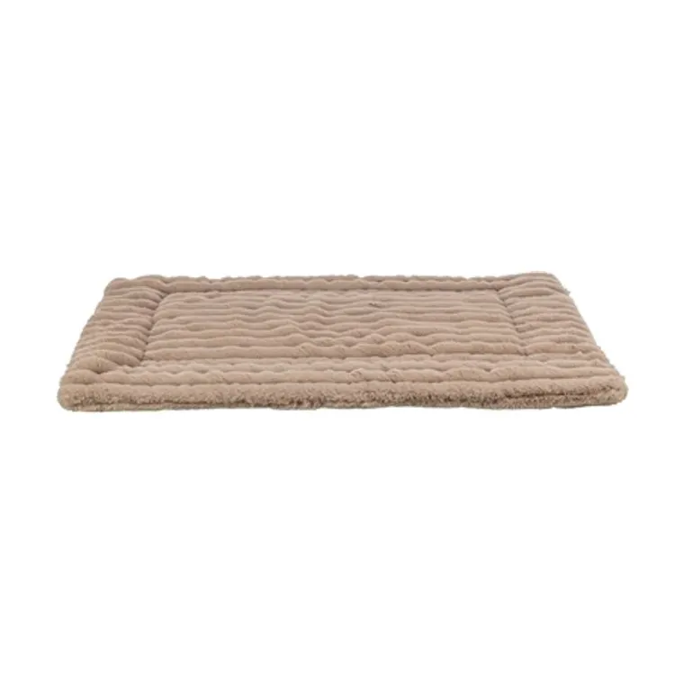 Trixie ligmat Lonni ribfluweel, lichtbruin, 110 x 75 cm