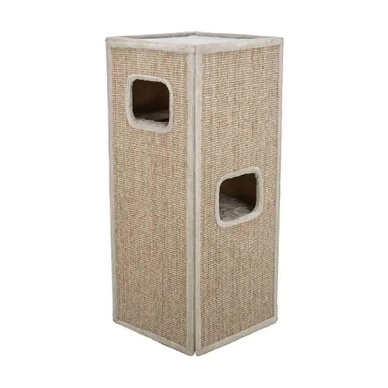 Trixie krabpaal kat Tower Juno, grijs, 116 cm