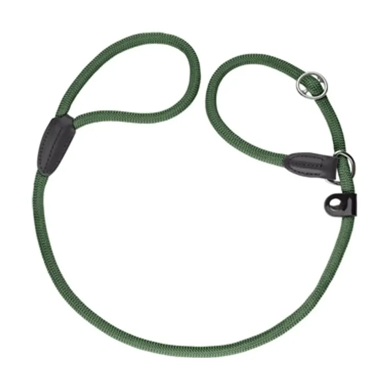 Hunter retrieverlijn met stop Freestyle, donkergroen, 170 x 1 cm