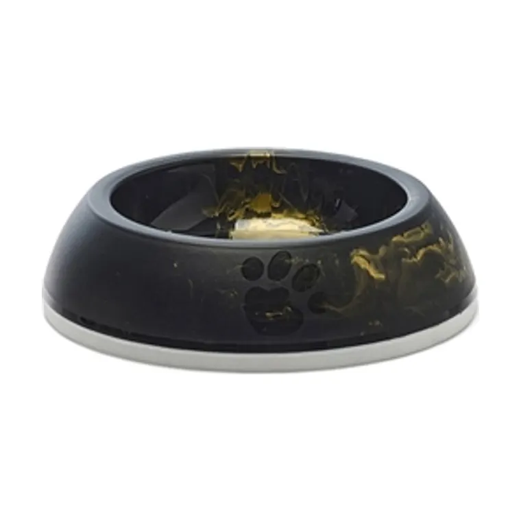 Savic Food Bowl cat Delice Marbl black/G, 200ML