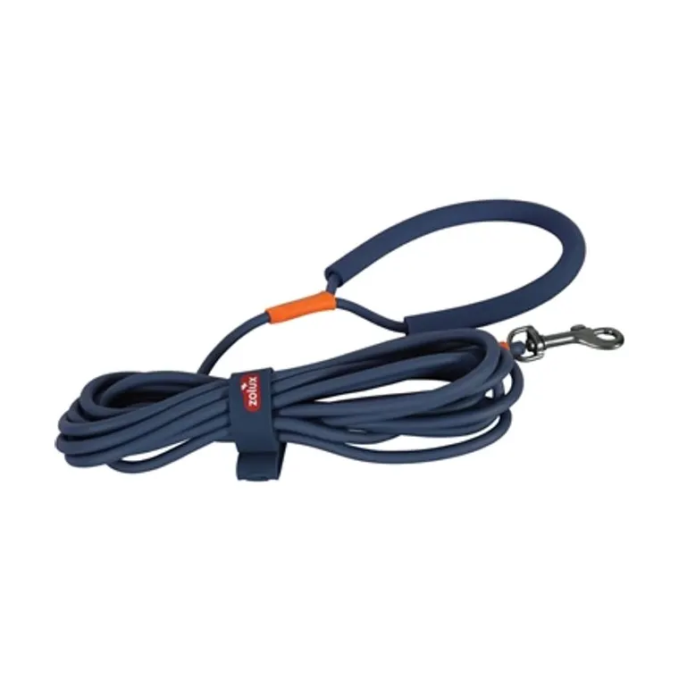 Zolux BVK sleeplijn rond siliconen, blauw, 15 m x 0,6 cm