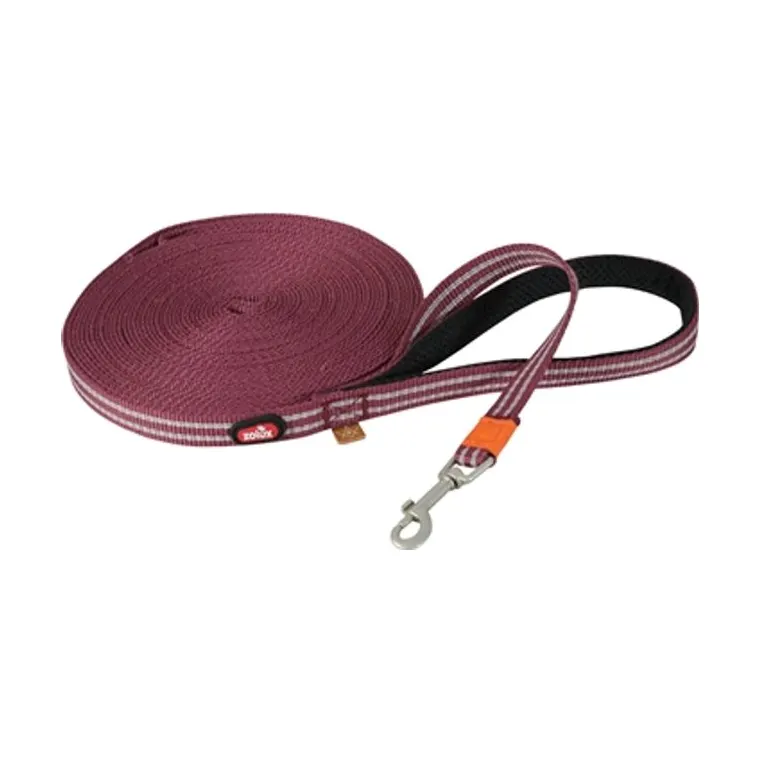 Zolux BVK sleeplijn plat, rood, 5 m 1,5 cm