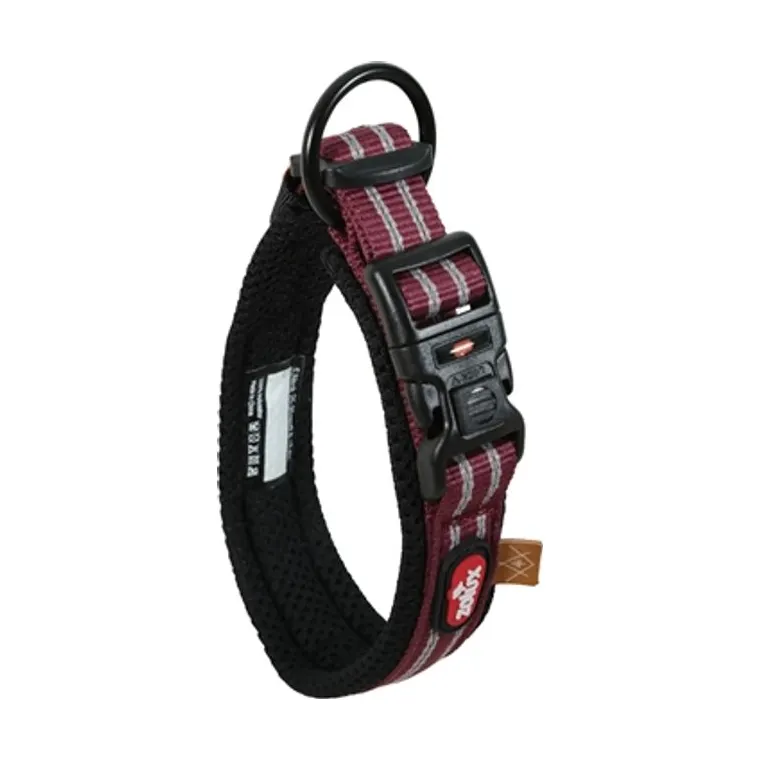 Zolux BVK hondenhalsband, rood, S 25-35 cm x 3,5 cm