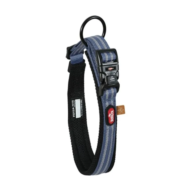 Zolux BVK hondenhalsband, blauw, XL 55-65 cm x 3,5 cm