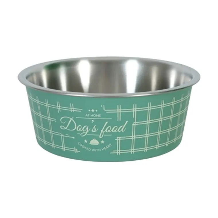 Zolux voer voerbak hond, groen, 15 cm 750 ml