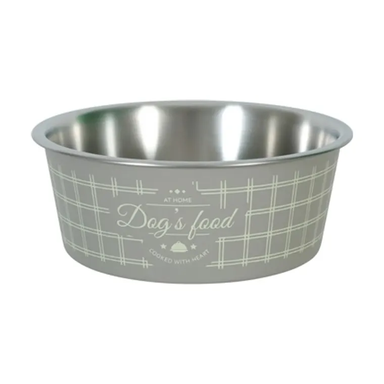 Zolux voer voerbak hond, taupe, 17,8 cm 1,2 l