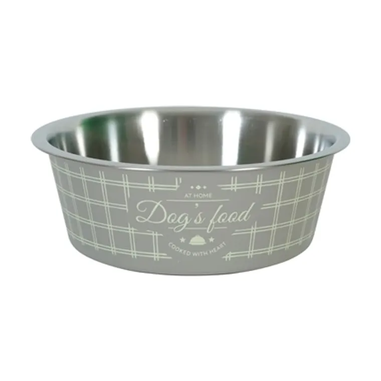 Zolux voer voerbak hond, taupe, 20,6 cm 1,7 l