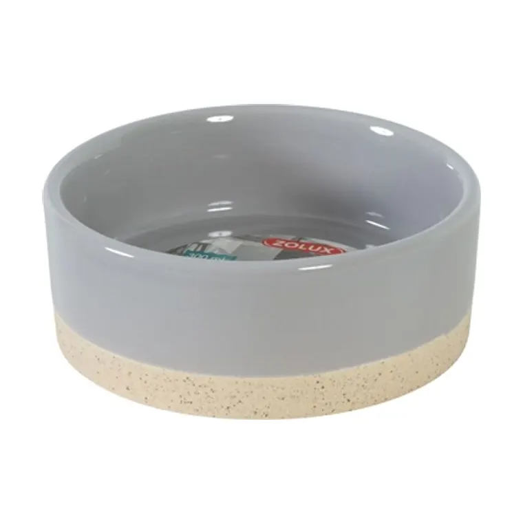 Zolux Olaria Food Bowl grey, 12 cm 300ML