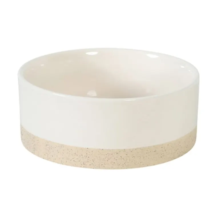 Zolux Olaria voerbak keramiek, beige, 15,5 cm 750 ml