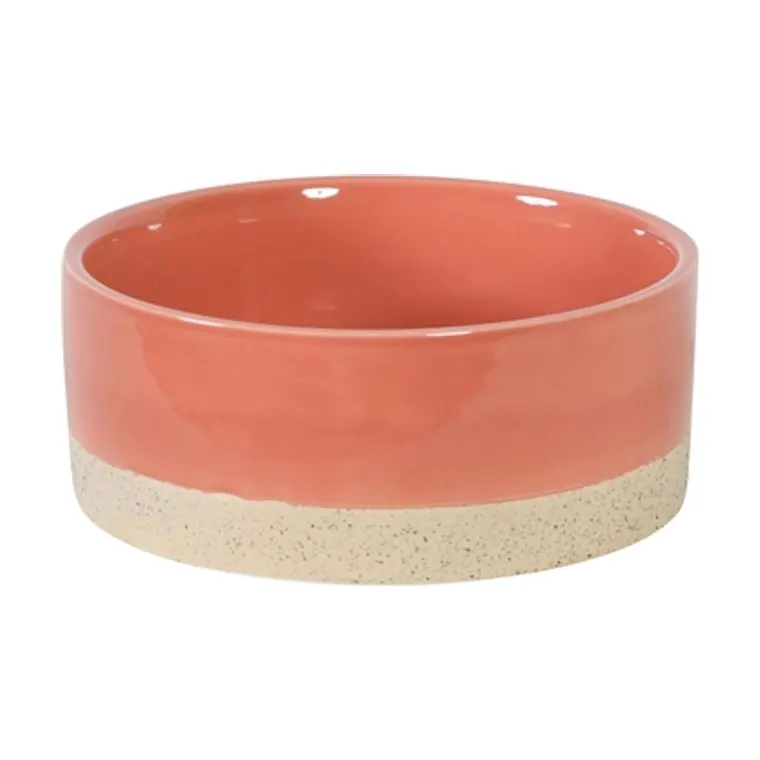 Zolux Olaria voerbak keramiek, terracotta, 15,5 cm 750 ml