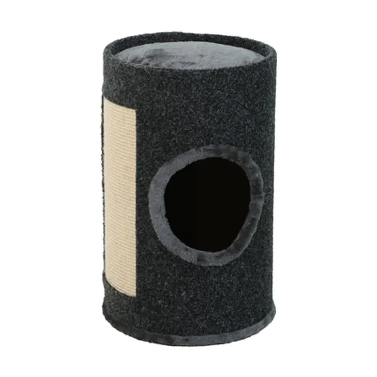 Zolux Oliver Scratching Barrel Dark grey, 31 × 31 × 50 cm