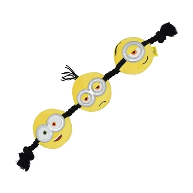 Minions pluche Minions Bob/Kevin/Stuart aan flostouw, 39,5 x 9,5 x 4,5 cm
