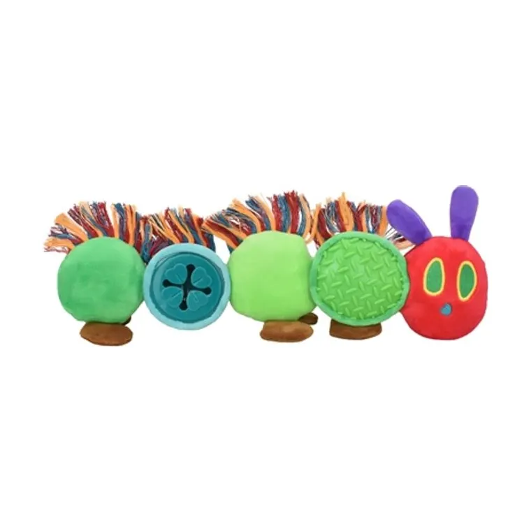 Eric Carle Eric pluche Carle rupsje nooit genoeg met snack display, 35,5 cm