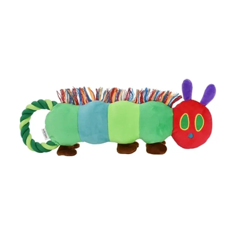 Eric Carle pluche rupsje nooit genoeg trek flostouw, 41 cm