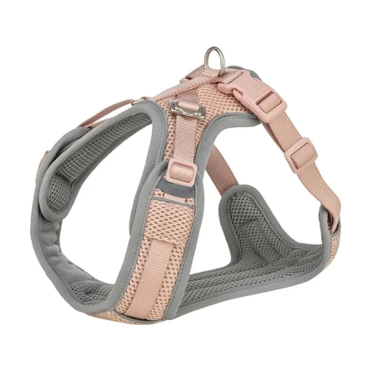 Trixie hondentuig Premium Flexmesh brede borst, Blush roze, XS-S 40-57 x 1,5 cm