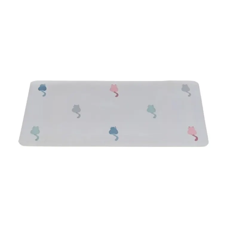 Trixie Lilly Placemat cat grey, 44 × 28 cm