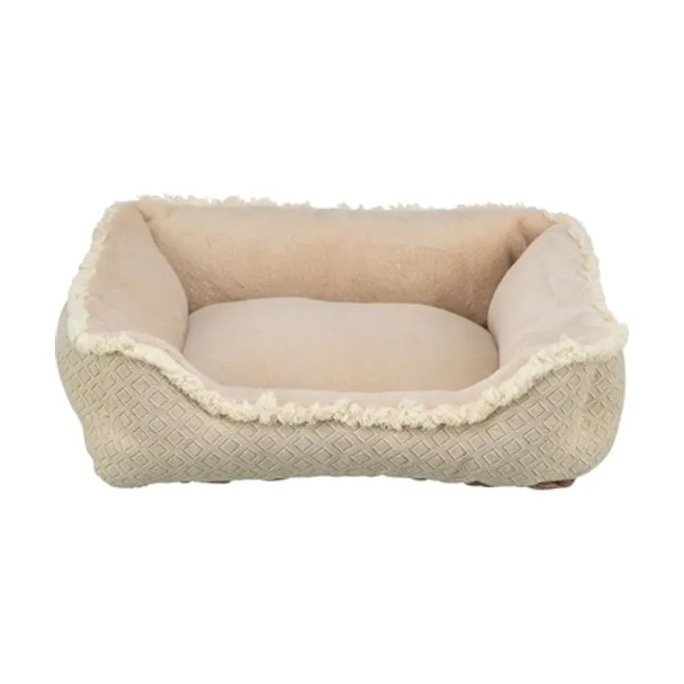 Trixie hondenmand Boho rechthoekig, beige, 80 x 60 cm
