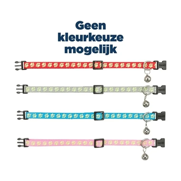 Trixie Collar cat fluorescent assorted