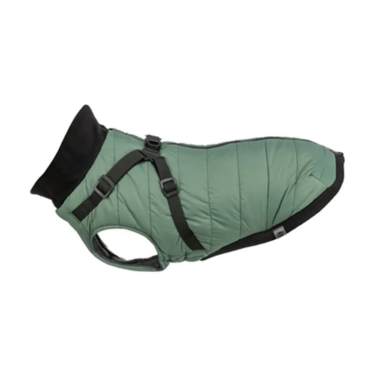Trixie hondenjas Pontis met tuig, saliegroen, 30 cm