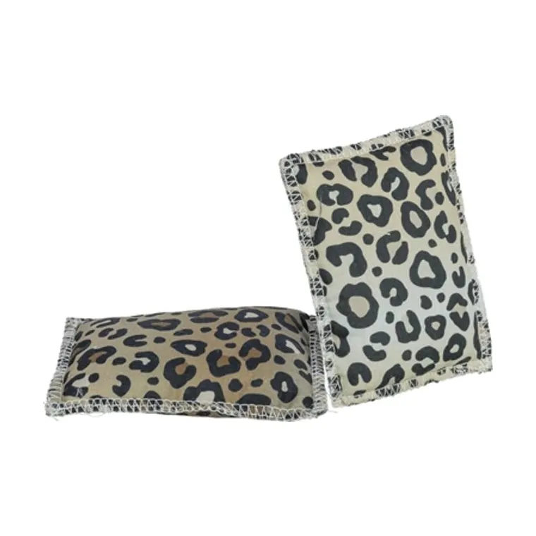 Trixie Play Cushion leopard print + valerian assorted, 9 × 7 cm
