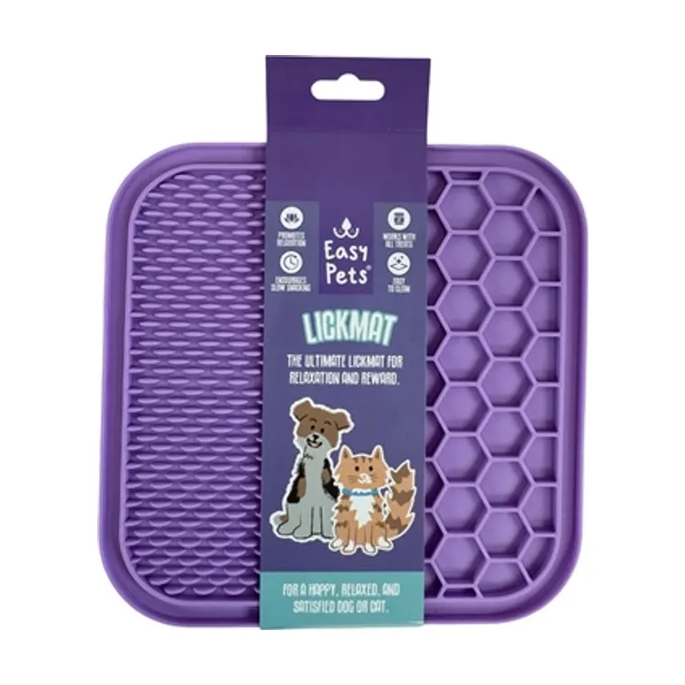 Easypets Lick mat purple M