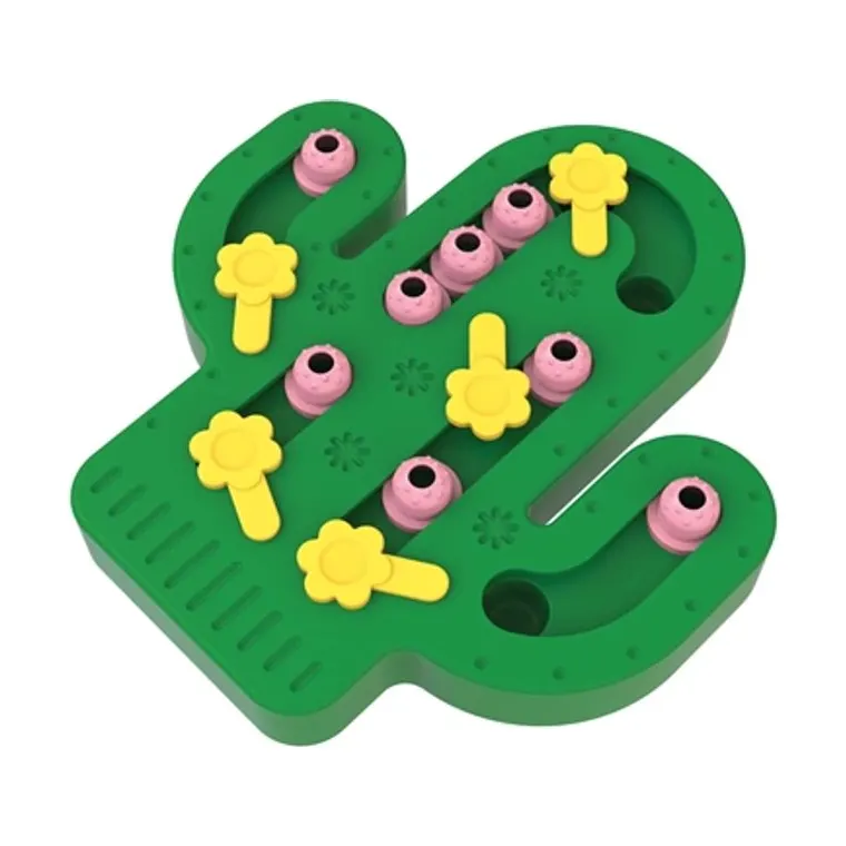 Happy Pet Tabby Patch cactus puzzel intelligentie speelgoed, 34 x 29 x 4 cm