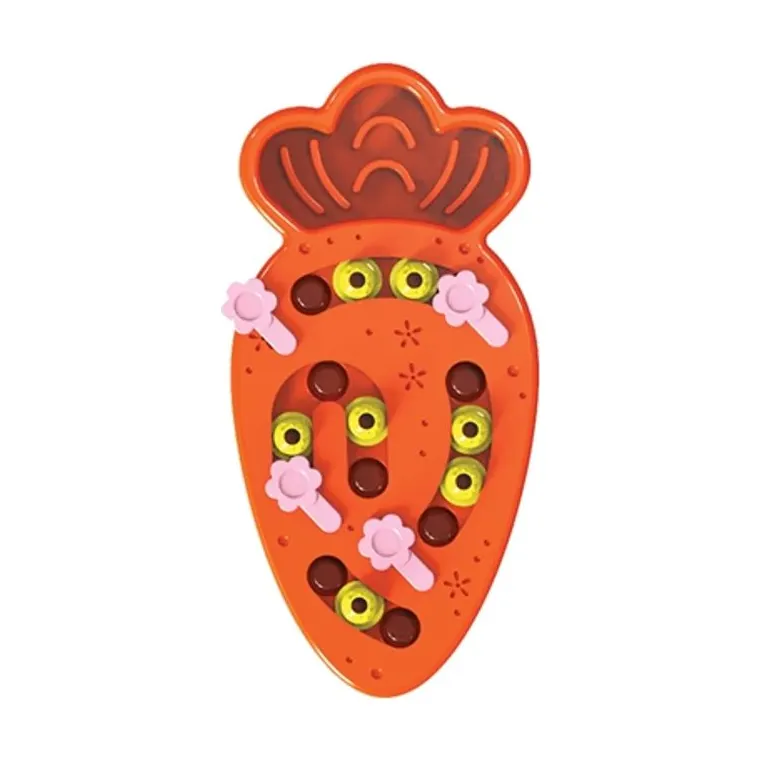 Happy Pet Tabby Patch wortel puzzel intelligentie speelgoed, 28 x 18 x 4 cm