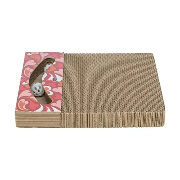 Trixie - Scratching Post Hearts red, 38 × 30 × 5 cm