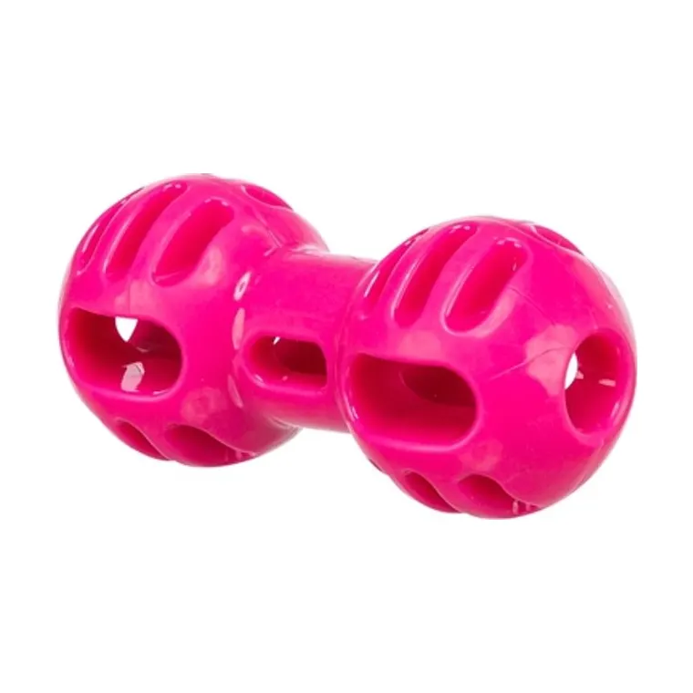 Trixie Dumbell Soft&strong Tpr pink, 11 cm
