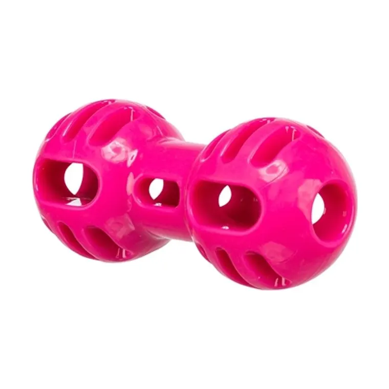 Trixie Dumbell Soft&strong Tpr pink, 14.5 cm