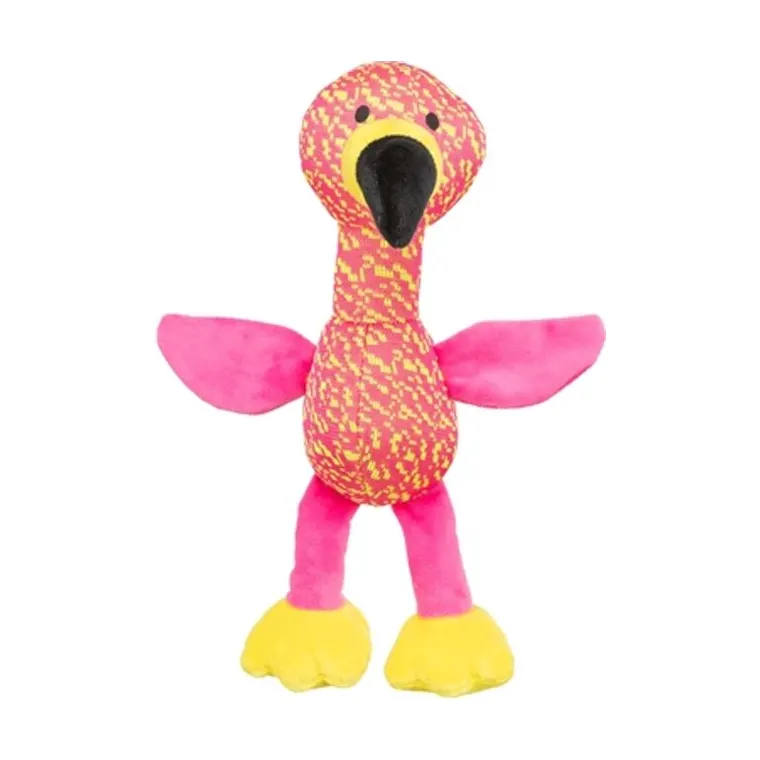 Trixie Flamingo Fabric pink/yellow, 32 cm