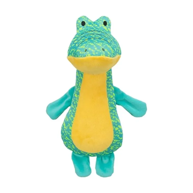 Trixie Alligator Fabric green/yellow, 29 cm