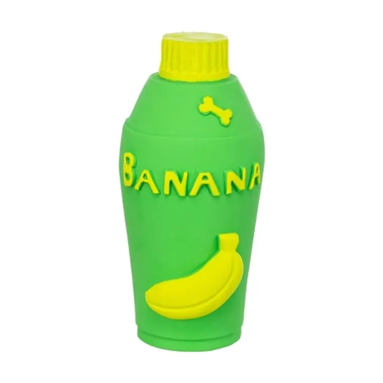 Trixie fles banaan latex, groen, 14,5 x 8,5 x 7 cm