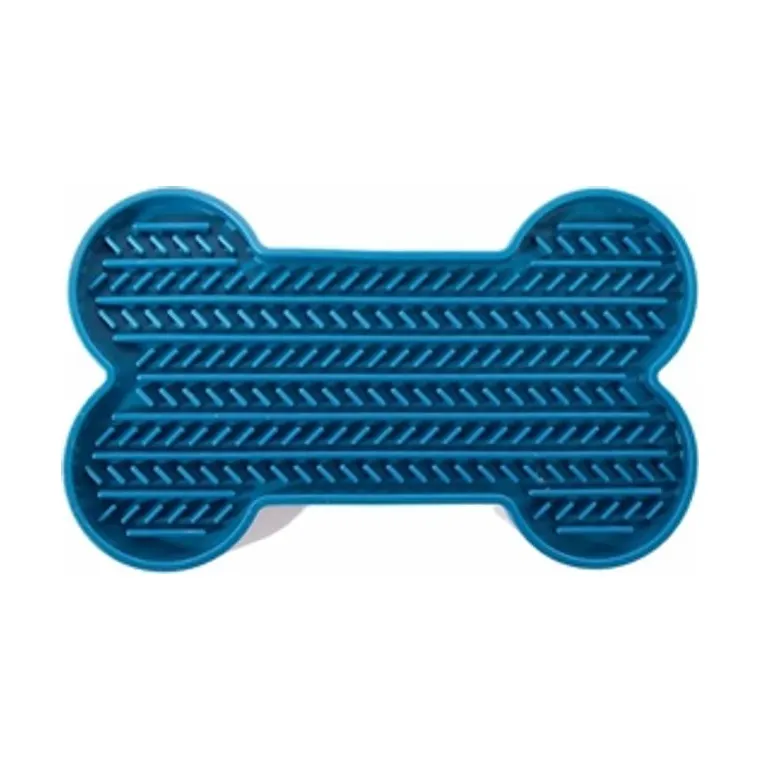 Martin Lick mat Bone blue, 22 × 13 × 2 cm