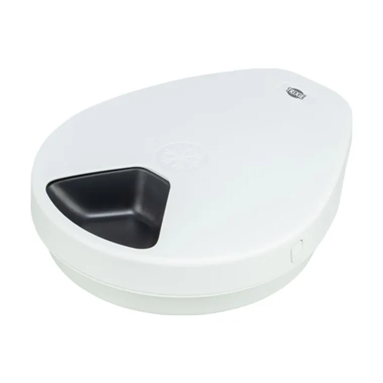 Trixie voederautomaat met koelfunctie TX4+1 (F10), wit/zwart, 35,5 x 31 x 10 cm