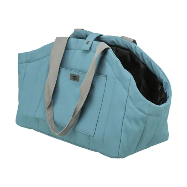 Trixie tas Elias maximaal 5 kg, lichtblauw, 22 x 40 x 29 cm
