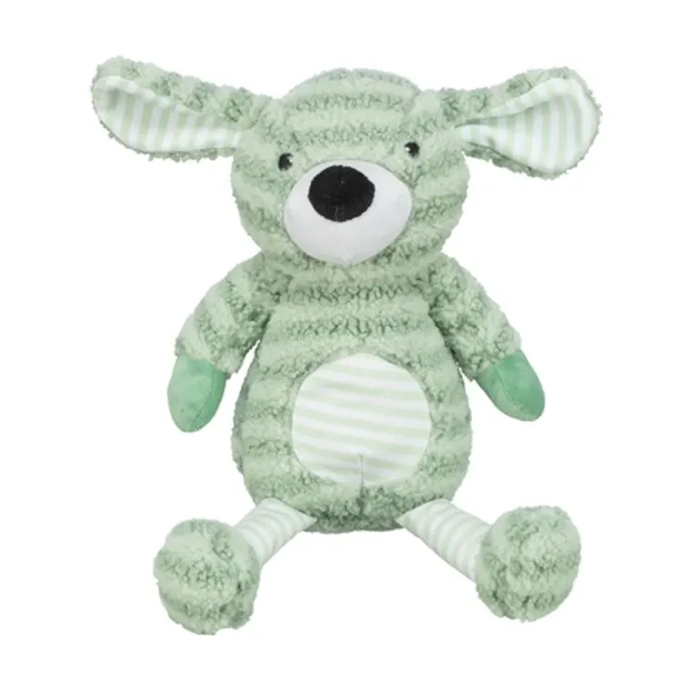 Trixie dog stripes Plush green, 34 cm