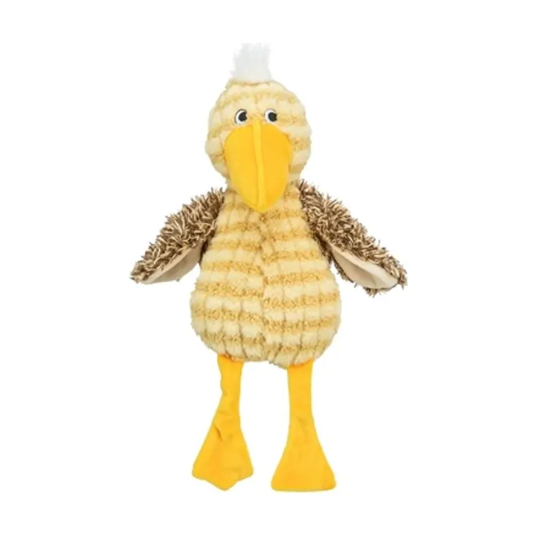 Trixie vogel pluche, geel, 38 cm