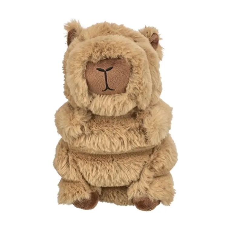 Trixie capibara pluche, bruin, 14 cm
