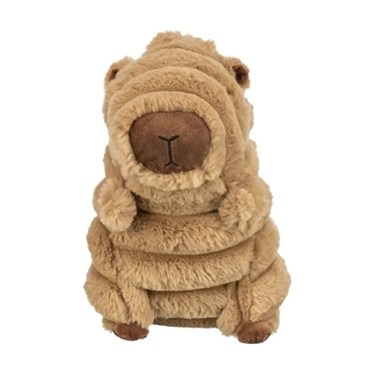 Trixie capibara pluche, bruin, 23 cm