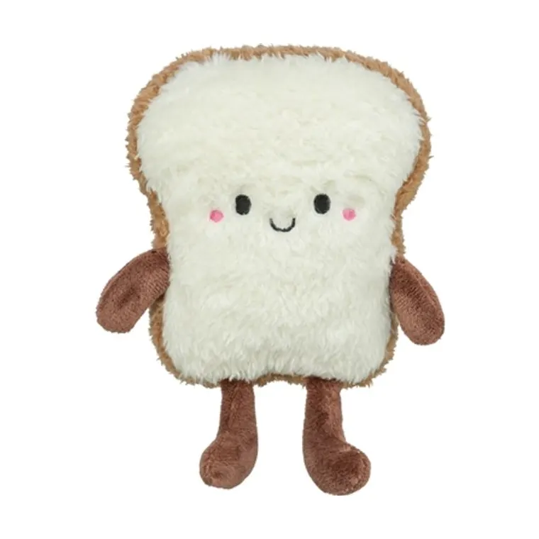 Trixie Toast XXL pluche met Amerikaanse kattenkruid, 18 cm