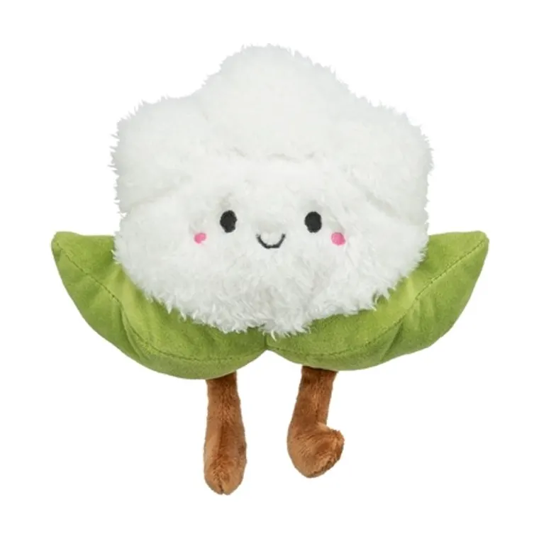 Trixie bloemkool XXL pluche met Amerikaanse kattenkruid, 18 cm