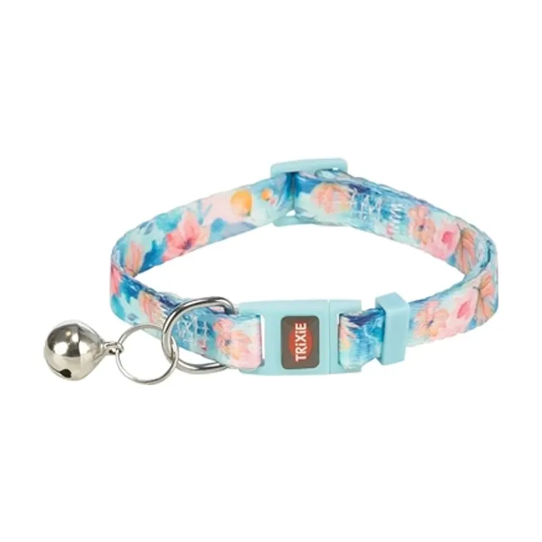 Trixie Cat collar Flower Power assorted, 19–31 × 1 cm