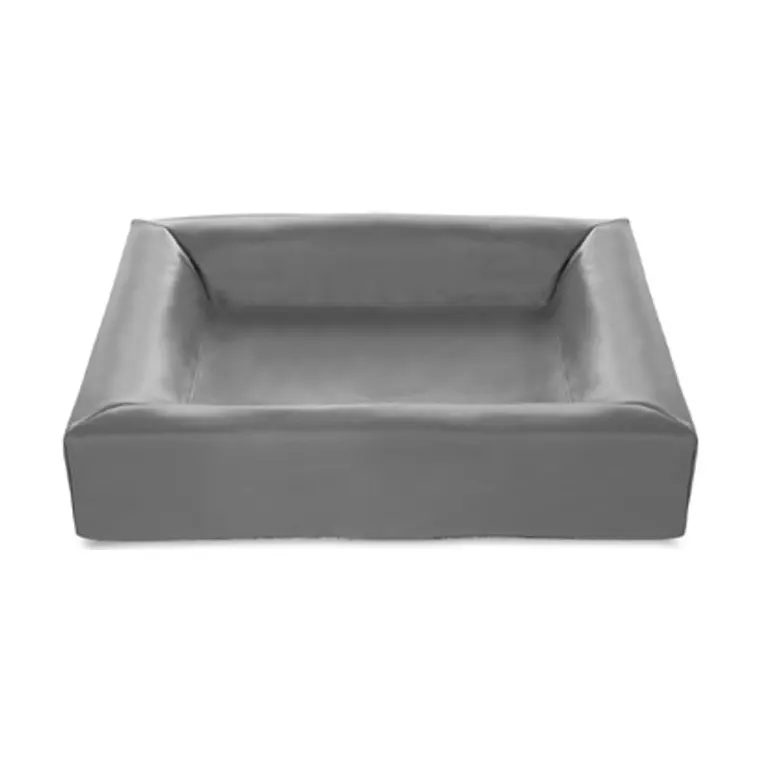 Bia -2 Cover Artificial Leather grey, 60 × 50 cm