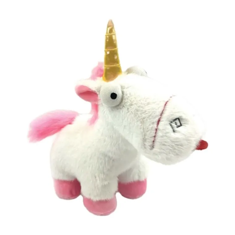 Minions So Fluffy eenhoorn pluche, wit, 19,8 x 7,4 x 15,2 cm