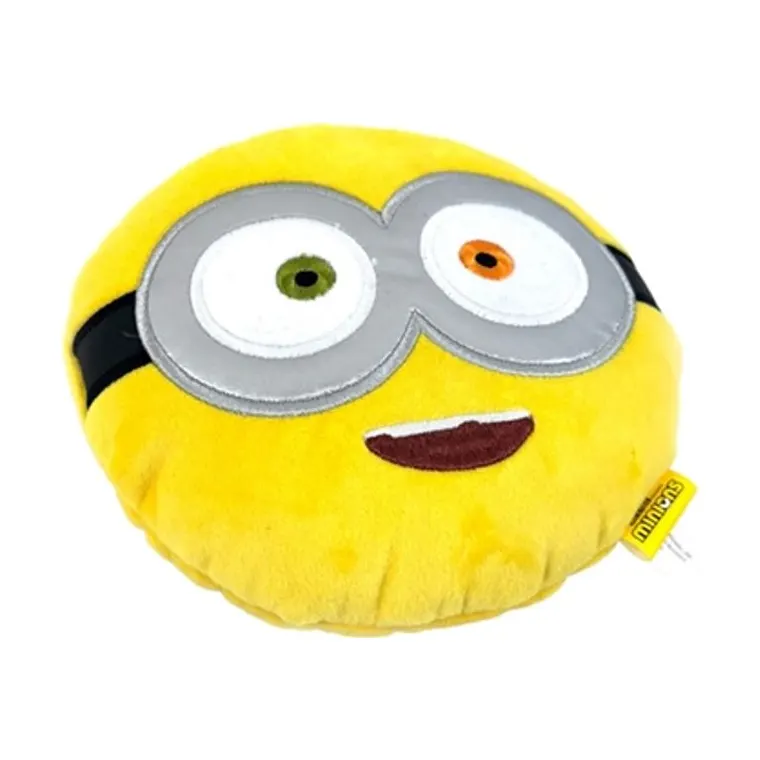 Minions Squeaky hoofd pluche, assorti, 19 x 15,5 x 6 cm