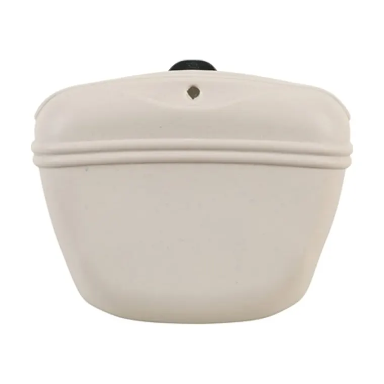 Zolux Treat Pouch Silicone beige, 13 × 6 × 11 cm