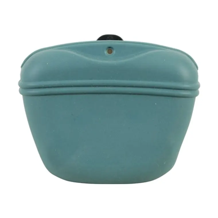 Zolux Treat Pouch Silicone blue, 13 × 6 × 11 cm