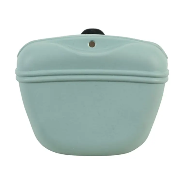 Zolux Treat Pouch Silicone green, 13 × 6 × 11 cm