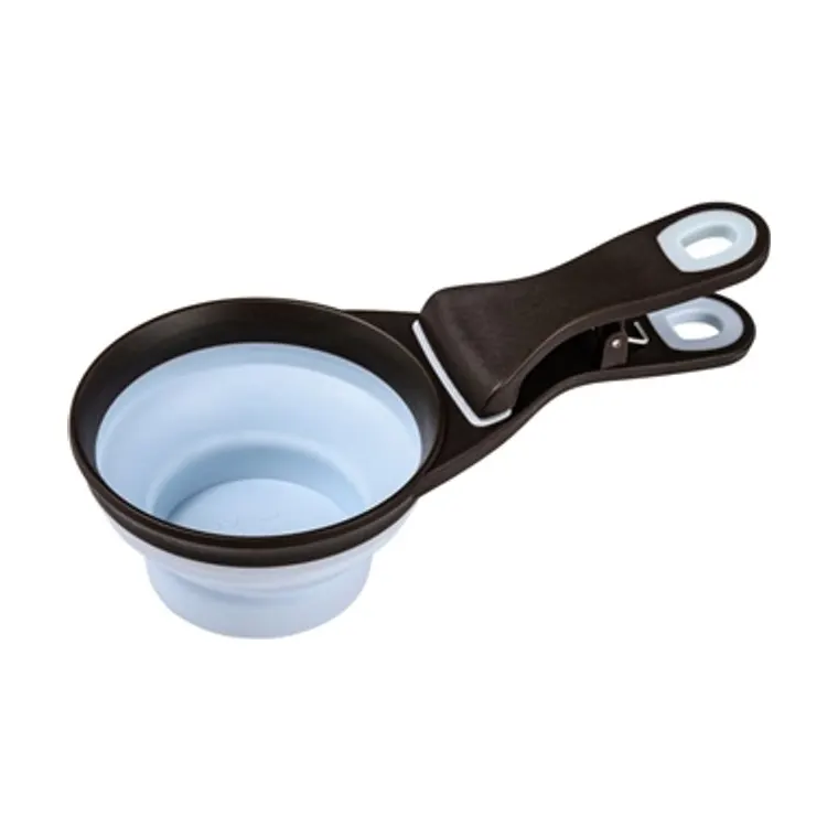 Zolux Food Scoop 2 In 1 blue, 19.5 × 10 × 4 cm